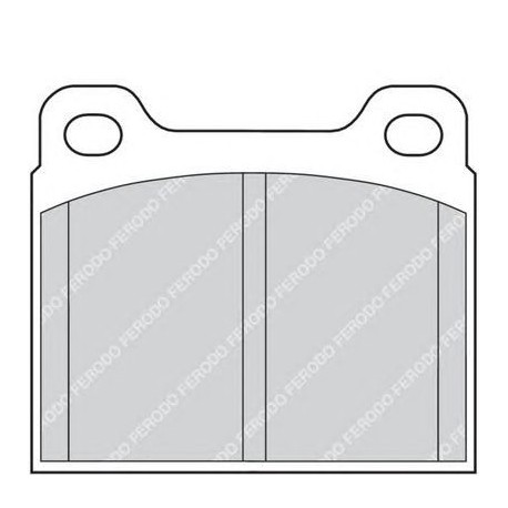 Kit pastiglie freno anteriore