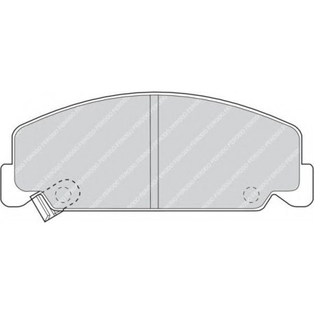 Kit pastiglie freno anteriore