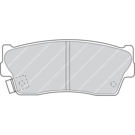 Kit pastiglie freno anteriore