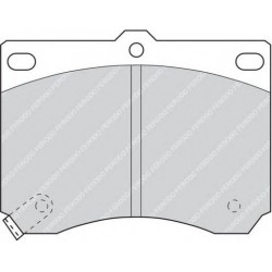 Kit pastiglie freno anteriore