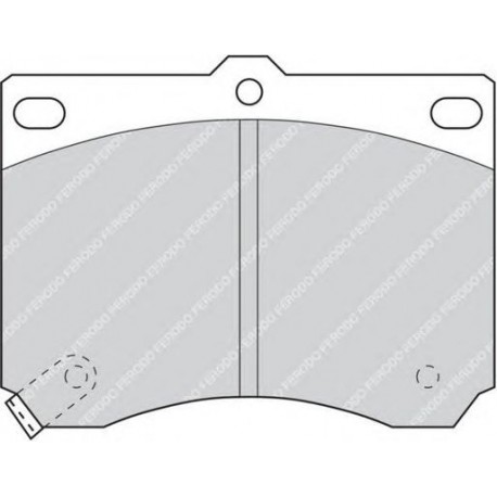 Kit pastiglie freno anteriore