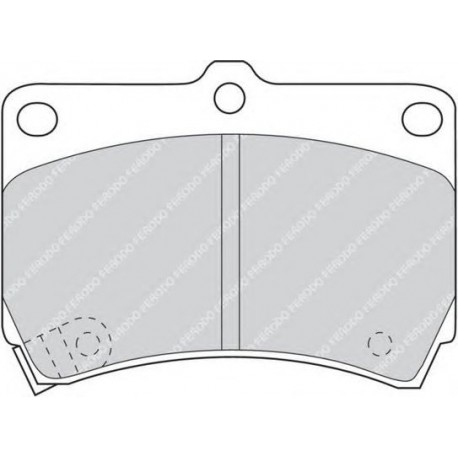 Kit pastiglie freno anteriore