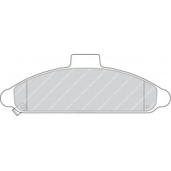 Kit pastiglie freno anteriore