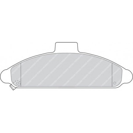 Kit pastiglie freno anteriore