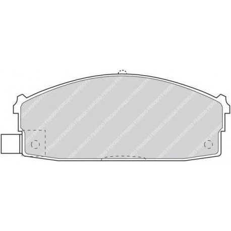 Kit pastiglie freno anteriore