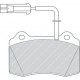 Kit pastiglie freno anteriore