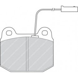 Kit pastiglie freno anteriore