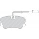 Kit pastiglie freno anteriore