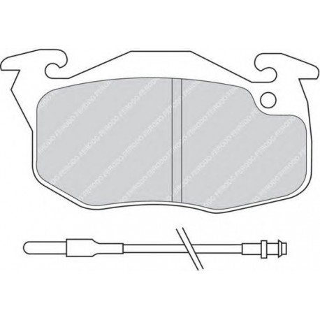 Kit pastiglie freno anteriore
