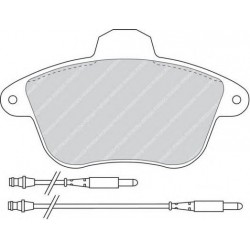 Kit pastiglie freno anteriore