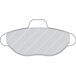 Kit pastiglie freno anteriore