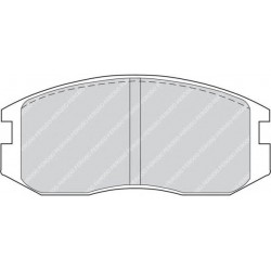 Kit pastiglie freno anteriore