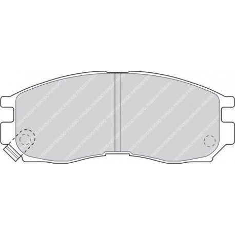 Kit pastiglie freno anteriore