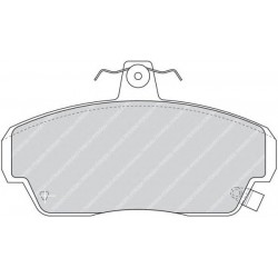 Kit pastiglie freno anteriore