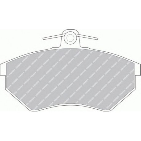 Kit pastiglie freno anteriore