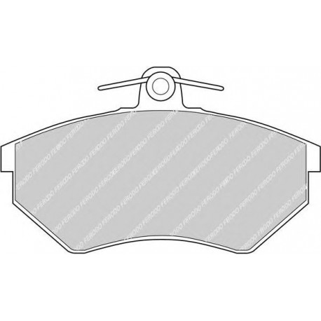 Kit pastiglie freno anteriore