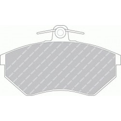 Kit pastiglie freno anteriore