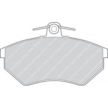 Kit pastiglie freno anteriore