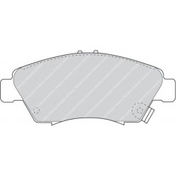 Kit pastiglie freno anteriore