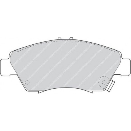 Kit pastiglie freno anteriore