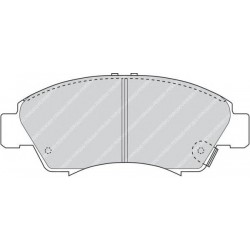 Kit pastiglie freno anteriore