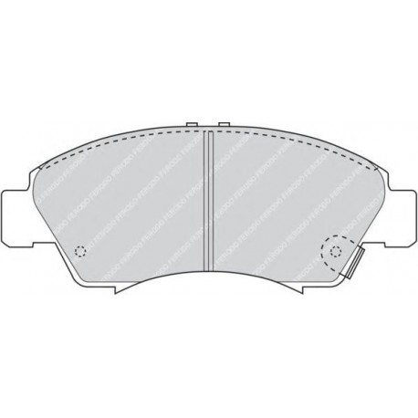 Kit pastiglie freno anteriore