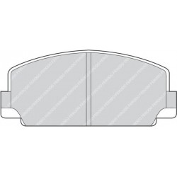 Kit pastiglie freno anteriore