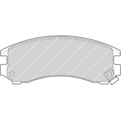 Kit pastiglie freno anteriore