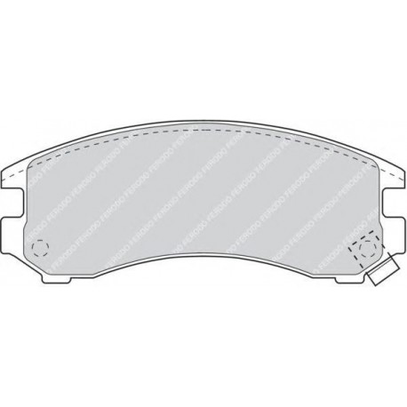 Kit pastiglie freno anteriore