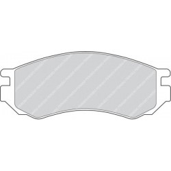 Kit pastiglie freno anteriore