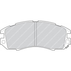 Kit pastiglie freno anteriore