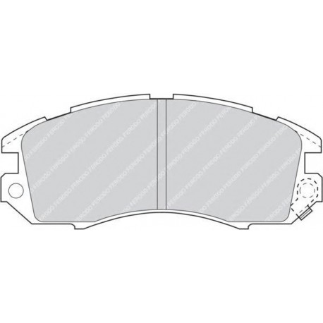 Kit pastiglie freno anteriore