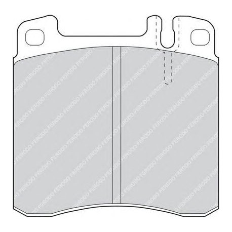 Kit pastiglie freno anteriore