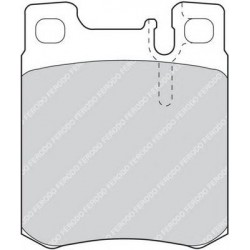 Kit pastiglie freno posteriore