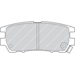 Kit pastiglie freno posteriore