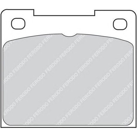 Kit pastiglie freno posteriore