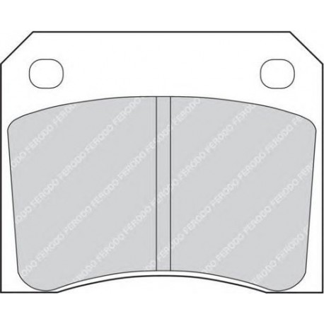 Kit pastiglie freno posteriore