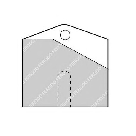 Kit pastiglie freno posteriore