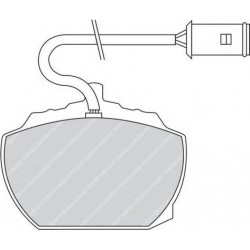 Kit pastiglie freno anteriore