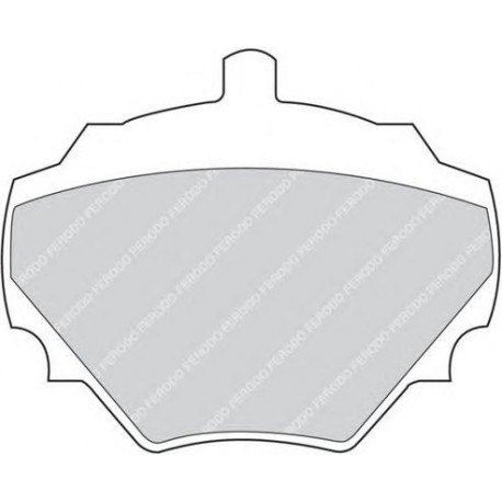 Kit pastiglie freno posteriore