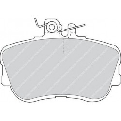 Kit pastiglie freno anteriore