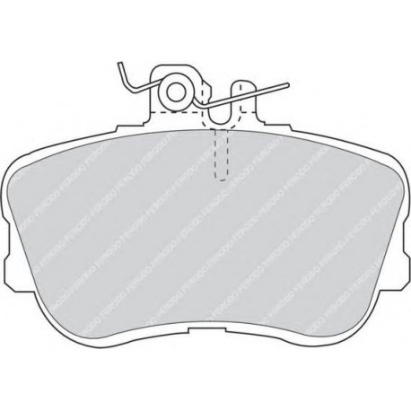 Kit pastiglie freno anteriore