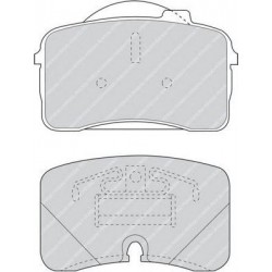 Kit pastiglie freno anteriore