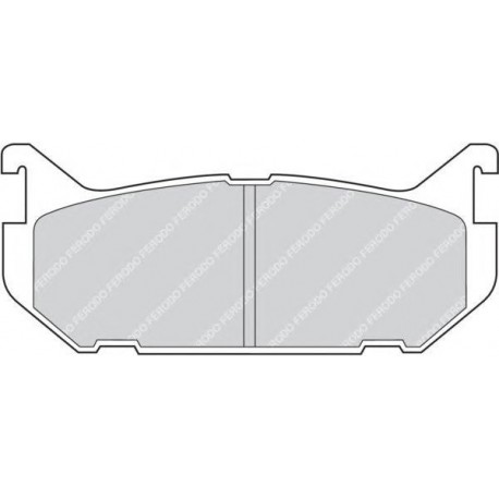 Kit pastiglie freno posteriore