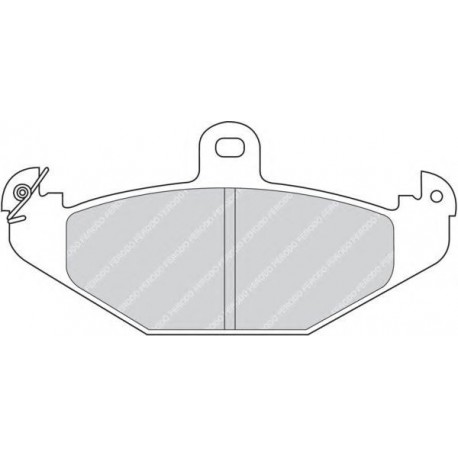 Kit pastiglie freno posteriore