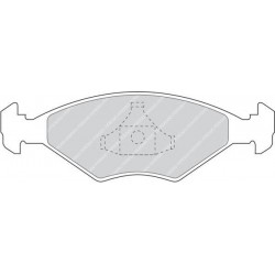 Kit pastiglie freno anteriore