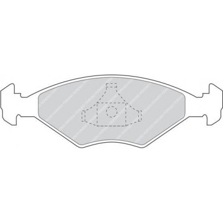 Kit pastiglie freno anteriore