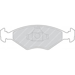 Kit pastiglie freno anteriore