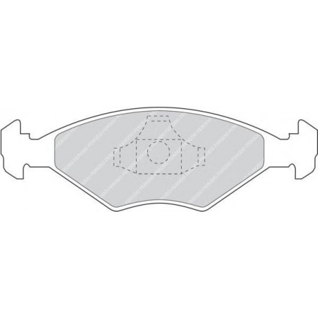 Kit pastiglie freno anteriore