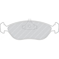 Kit pastiglie freno anteriore